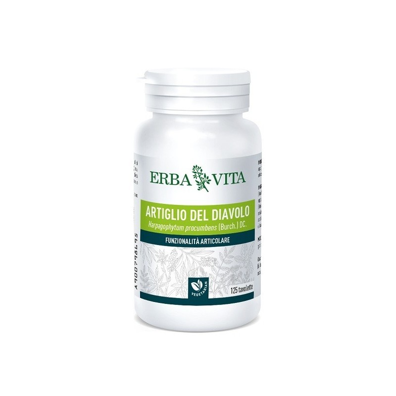 Erba Vita Group Artiglio Diavolo 125 Tavolette 400 Mg