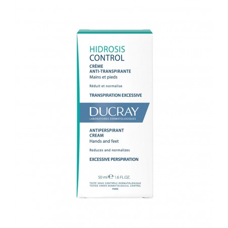 Ducray Hidrosis Control Crema Viso/mani/piedi 50 Ml