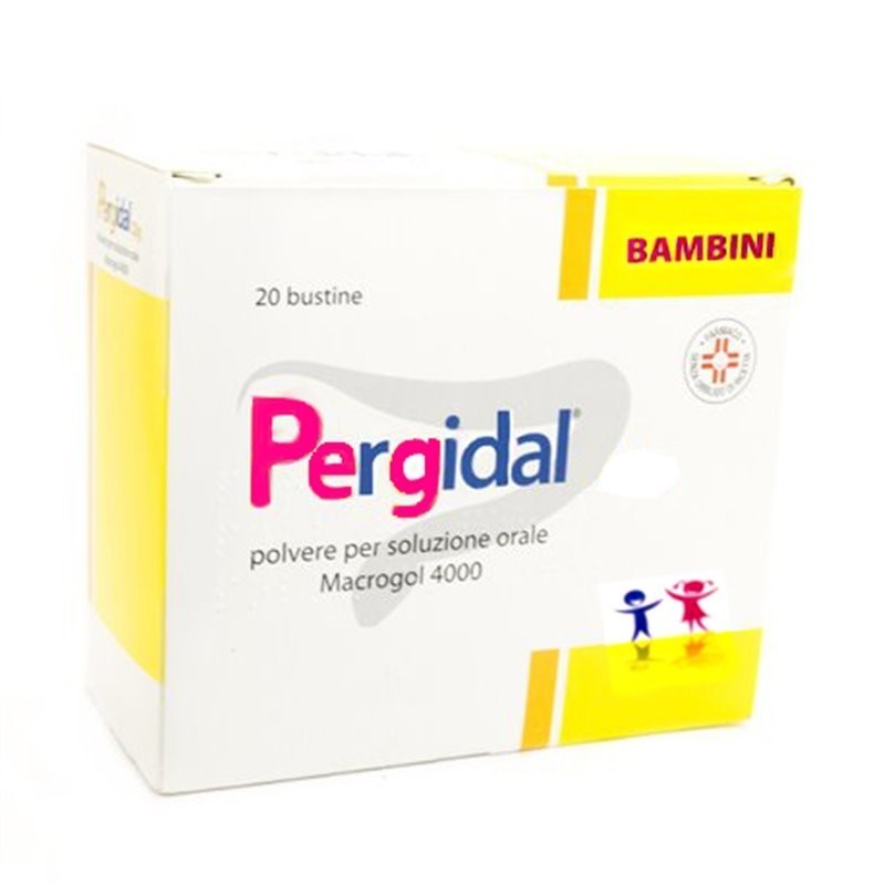 Valeas Ind. Chim. Farmac. Pergidal Bambini 3,6 G Polvere Per Soluzione Orale Macrogol 4000