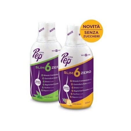 Bios Line Ultra Pep Slim 6 Zero Te' Verde 500 Ml Biosline