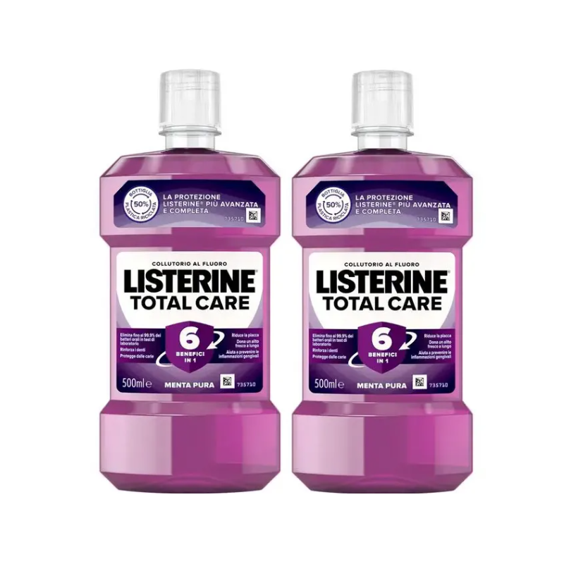 Johnson & Johnson Listerine Total Care Bundle 2 X 500 Ml