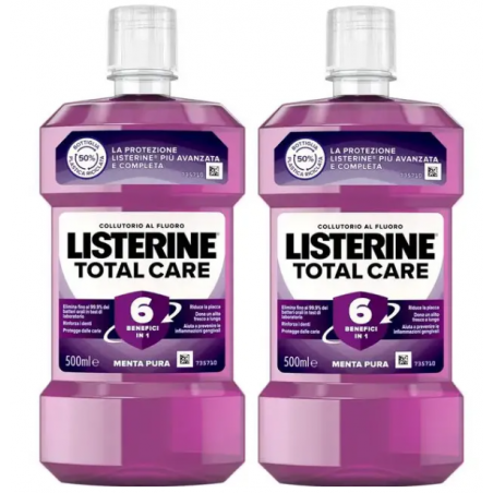 Johnson & Johnson Listerine Total Care Bundle 2 X 500 Ml