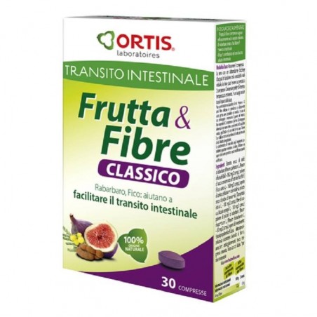 Ortis Laboratoires Pgmbh Frutta & Fibre Classico 30 Compresse