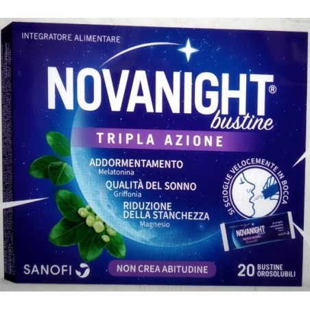 Opella Healthcare Italy Novanight 20 Bustine Tripla Azione