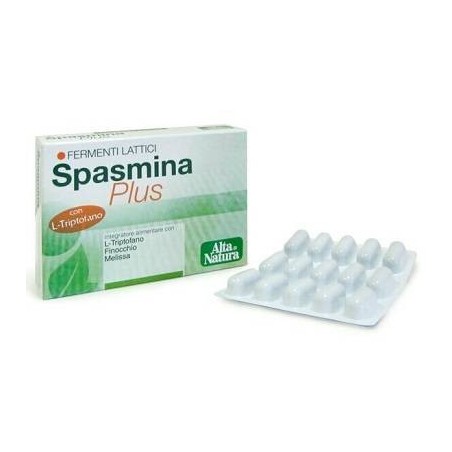 Alta Natura-inalme Spasmina Plus 30 Opercoli Da 500 Mg