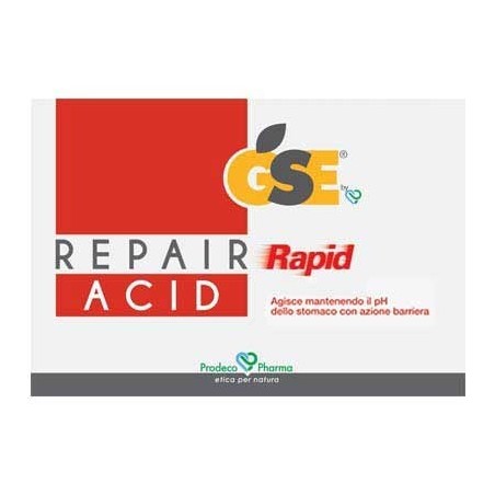 Prodeco Pharma Gse Repair Rapid Acid 12 Compresse