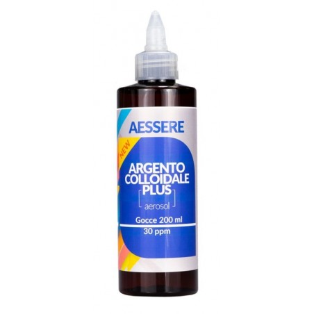 Argento Colloidale 30 ppm Plus Gocce 200 ml Aessere