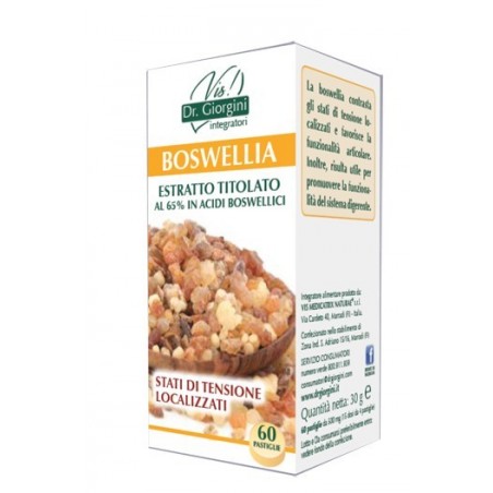 Vis Giorgini Ser-vis Boswellia Estratto Titolato 60 Pastiglie