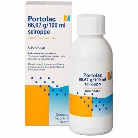 Portolac 66,67 g/100 ml Sciroppo 200 ml Angelini