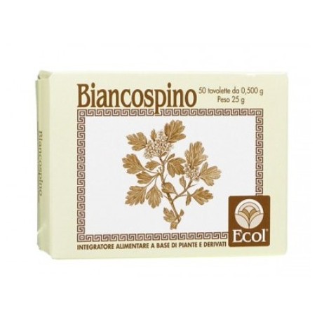 Ecol Biancospino 50 Tavolette 0,5 G 717