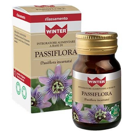 Winter Passiflora Integratore per Stress e Sonno 30 Capsule