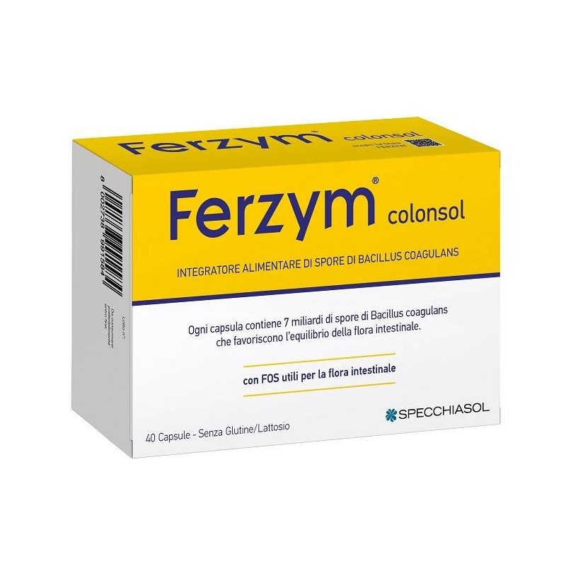 Specchiasol Ferzym Colonsol 40 Capsule