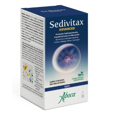 Aboca Societa' Agricola Sedivitax Advanced Gocce 30 Ml