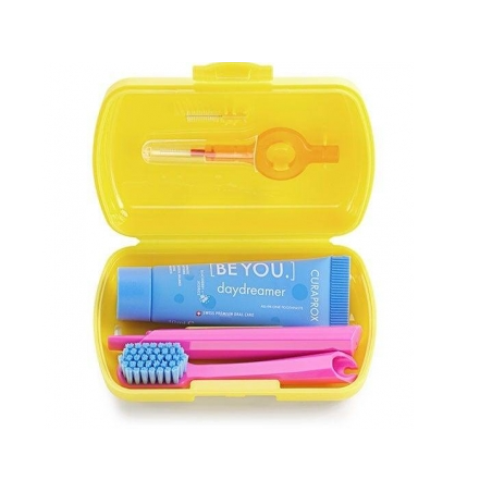 Curaden Ag Curaprox Travel Set Yellow