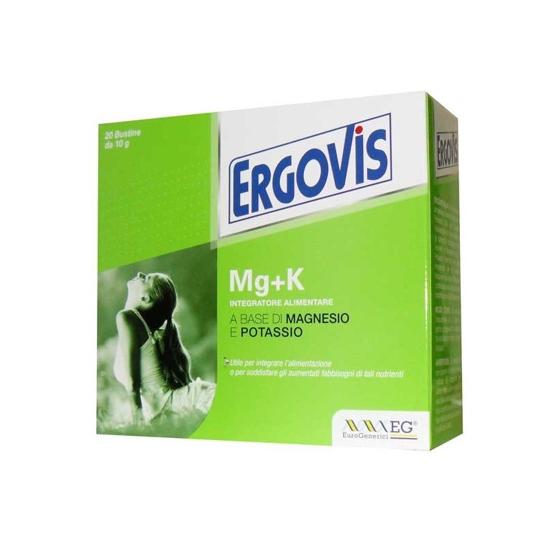 Eg Ergovis Mg+k 20 Buste 10 G