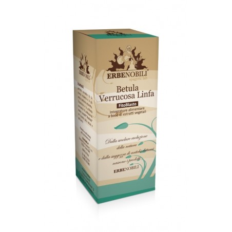 Erbenobili Fitoblasto Betulla Verrucosa Linfa 50 Ml