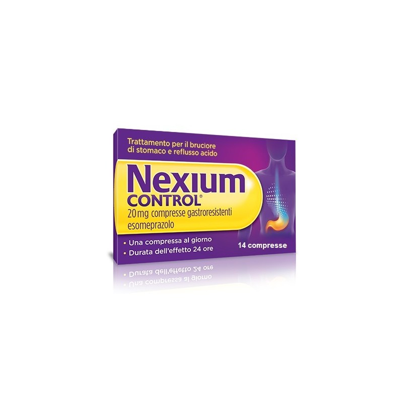 Haleon Italy Nexium Control 20 Mg Compresse Gastroresistenti Esomeprazolo