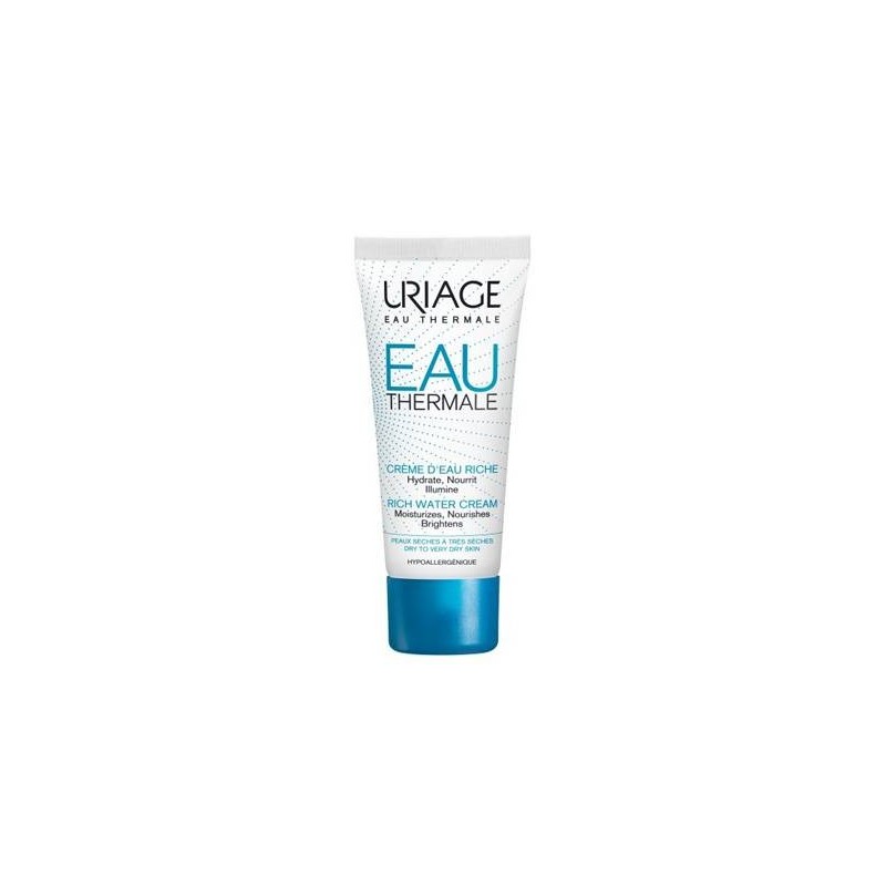 Uriage Laboratoires Dermatolog Eau Thermale Crema Ricca Acq 40 Ml