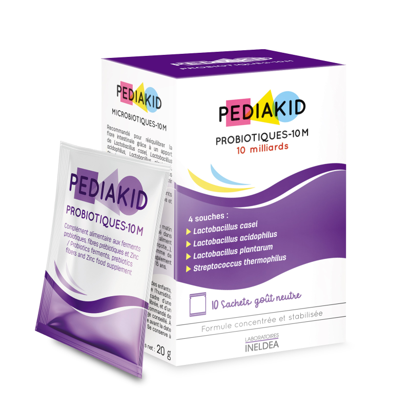 Laboratoires Ineldea Pediakid Probiotici 10m 10 Bustine