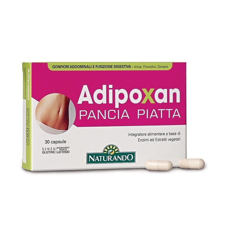 Naturando Adipoxan Pancia Piatta 30 Capsule