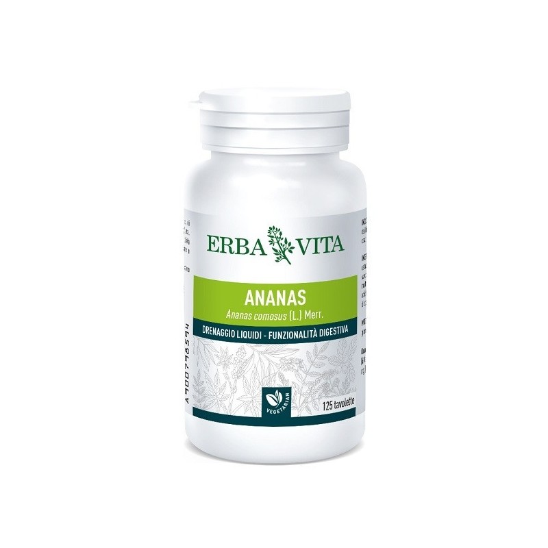 Erba Vita Group Ananas 125 Tavolette 400 Mg