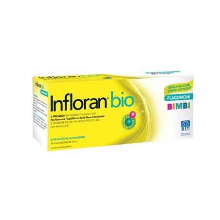 Sit Laboratorio Farmac. Infloran Bio Bimbi 14 Flaconcini