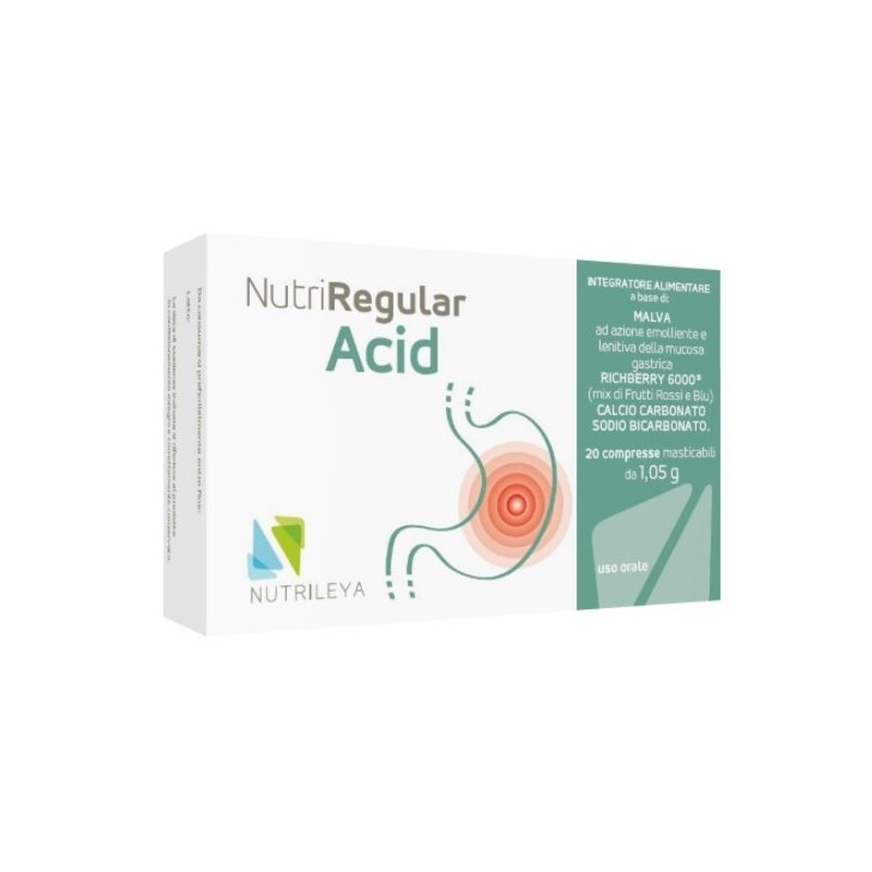 NUTRIREGULAR ACID 20CPR MAST