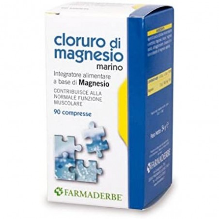 Farmaderbe Cloruro Di Magnesio Marino 90 Compresse