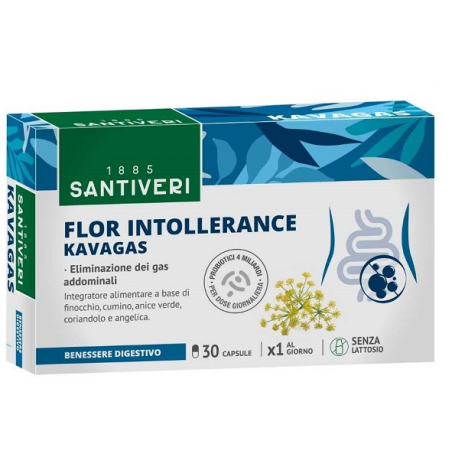 Santiveri Sa Flor Intollerance Kavagas 30 Capsule