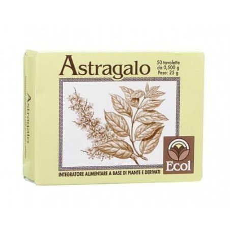 Ecol Astragalo 50 Tavolette 500 Mg