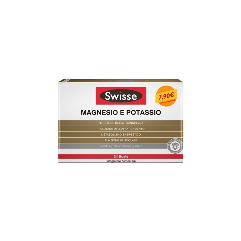 Health And Happiness It. Swisse Magnesio Potassio 24 Bustine