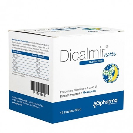 Ag Pharma Dicalmir Notte 15 Filtri