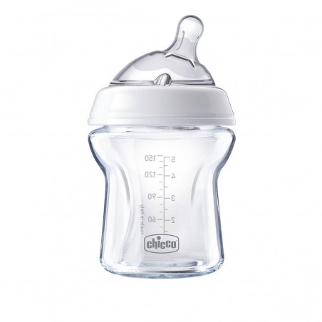 Chicco Biberon Nat Feel Vetro 0m+ 150 Ml