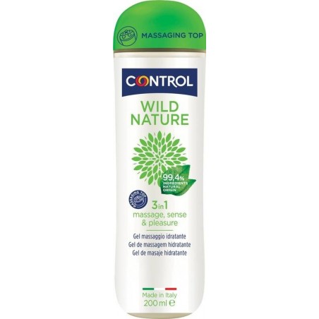 Control Wild Nature Massage Gel Massaggio 3 In 1 200 Ml