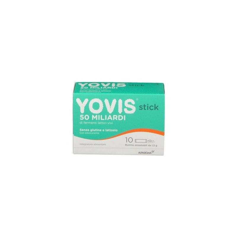 Alfasigma Yovis Stick 10 Bustine Da 1,5 G