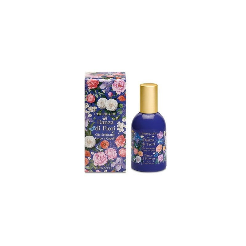 L'erbolario Danza Fiori Olio Setificante Corpo Capelli 100 Ml