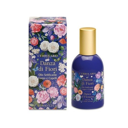 L'erbolario Danza Fiori Olio Setificante Corpo Capelli 100 Ml