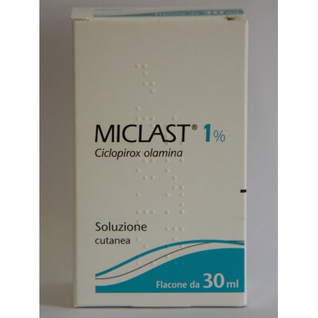 Pierre Fabre Italia Miclast 1% Crema Miclast 1% Polvere Cutanea Miclast 1% Soluzione Cutanea Ciclopirox Olamina