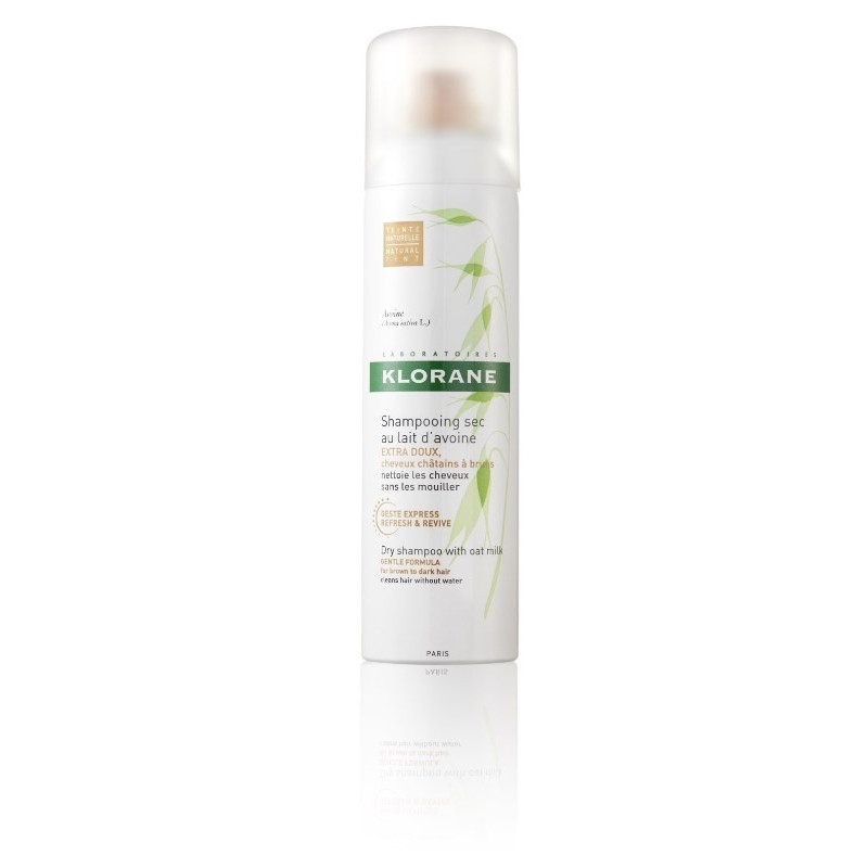 Klorane Shampoo Secco All'avena Colore Naturale 150 Ml