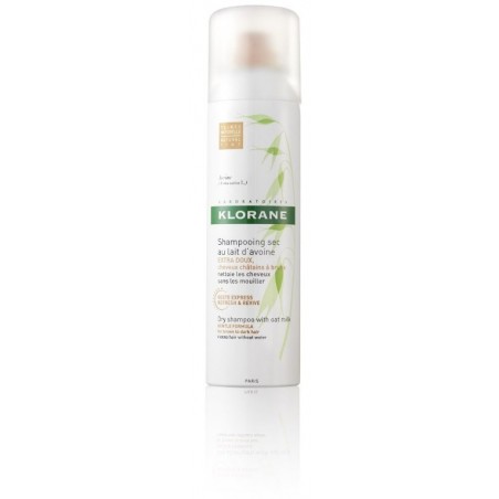 Klorane Shampoo Secco All'avena Colore Naturale 150 Ml