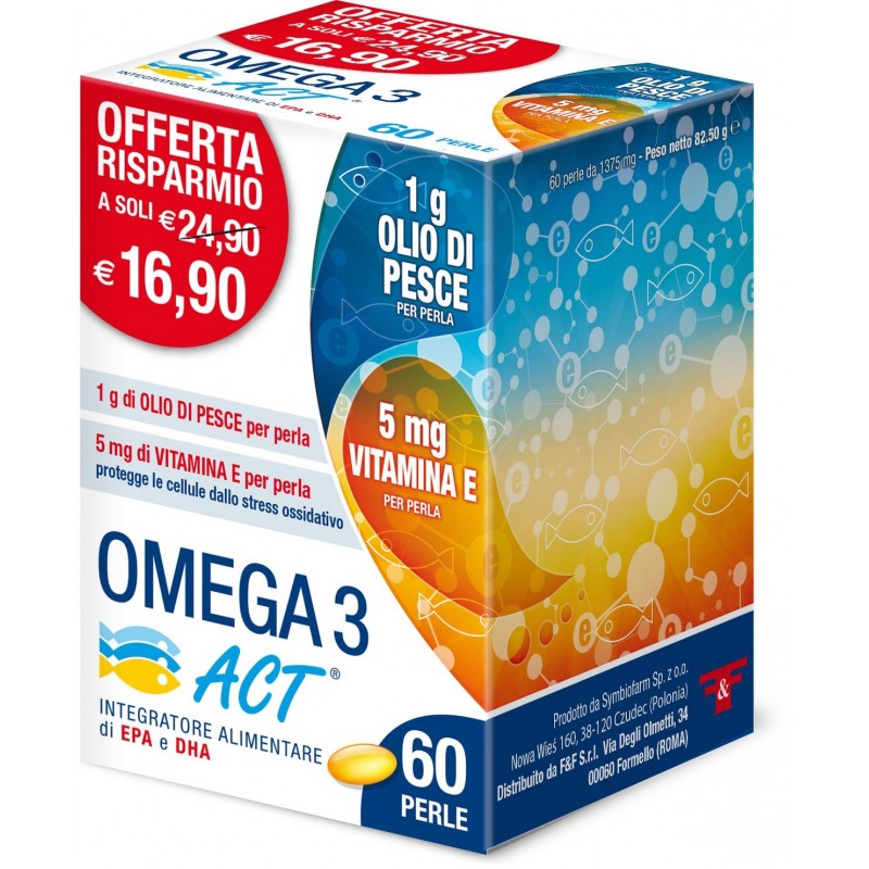 F&f Omega 3 Act 60 Perle