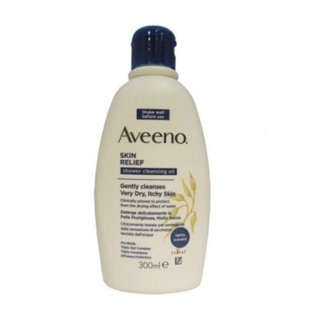 Johnson & Johnson Aveeno Pp Sr Olio Docca Lenitivo 300 Ml