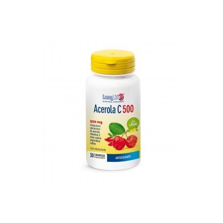 Longlife Acerola C500 Limone 30 Compresse