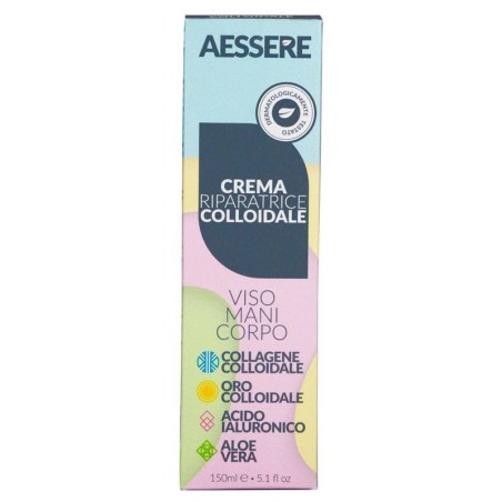 Aessere Crema Riparatrice Colloidale 150 ml viso mani e corpo