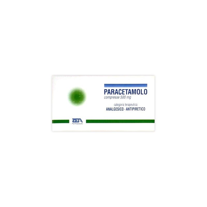 Paracetamolo Zeta 500 mg Compresse Paracetamolo