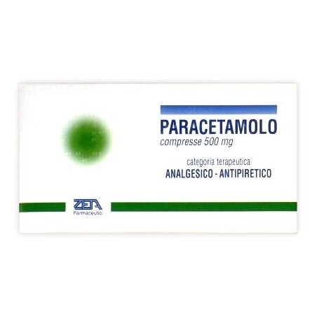 Paracetamolo Zeta 500 mg Compresse Paracetamolo