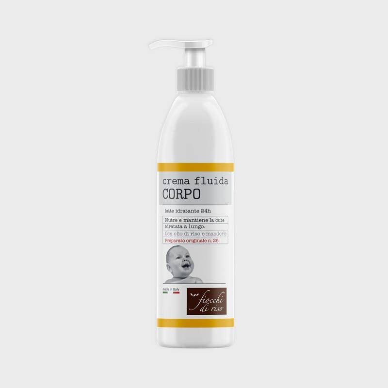 Artsana Fiocchi Di Riso Crema Fluida Corpo Idratante 240 Ml