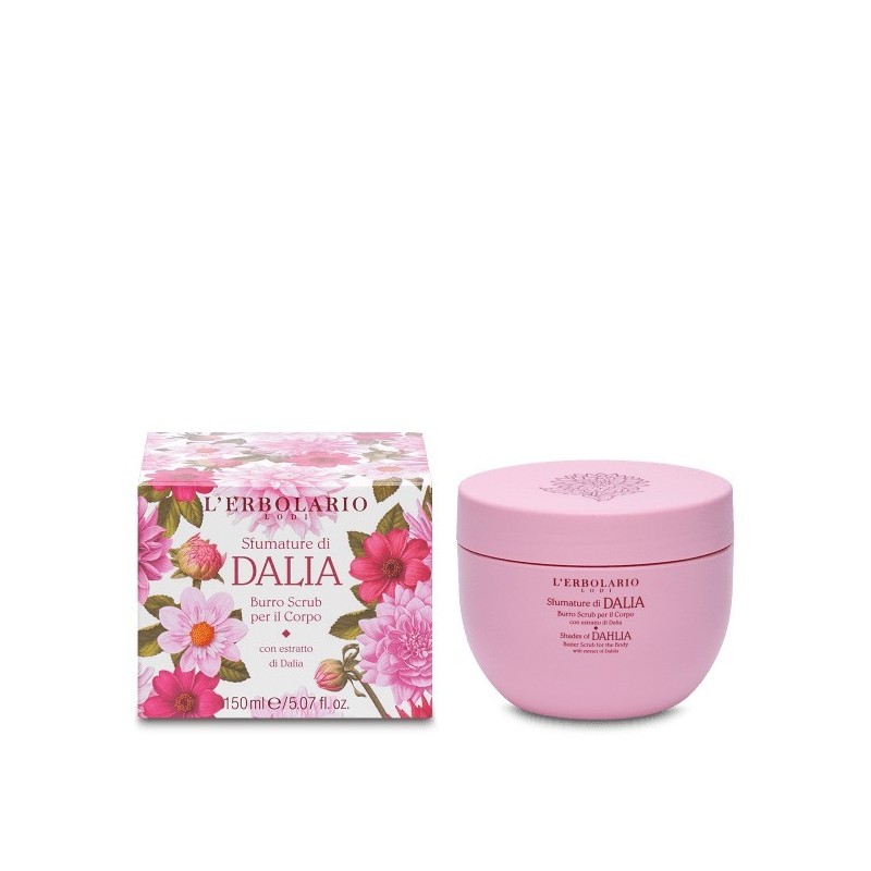 L'Erbolario Burro Scrub per il Corpo Sfumature Di Dalia 150 ml