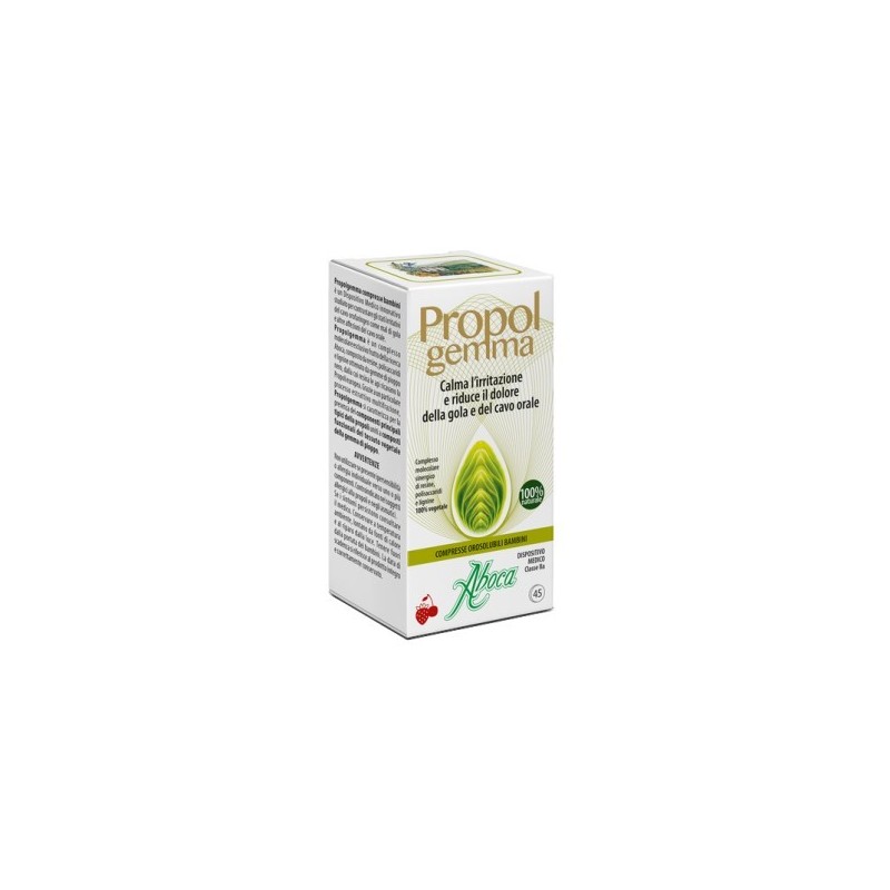 Aboca Societa' Agricola Propolgemma Bambini 45 Compresse Orosolubili 480 Mg