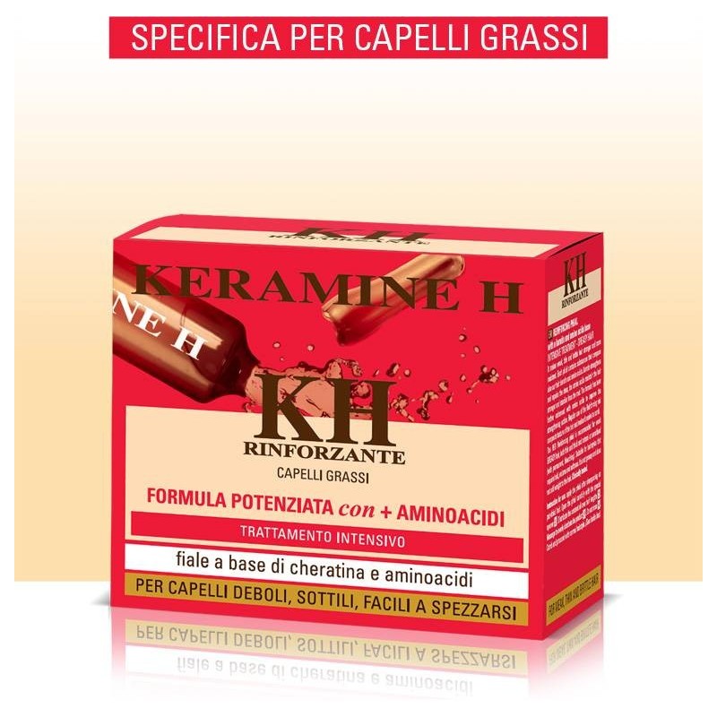 Soco-societa' Cosmetici Keramine H Fasc Rosso 10 Fiale Da 10 Ml